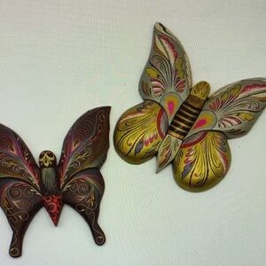 Colorful Butterfly Wall Decor Set